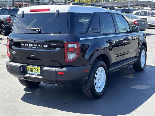 Shadow Black 2025 Ford Bronco Sport Heritage