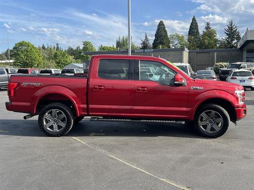 Rapid Red Metallic Tinted Clearcoat 2020 Ford F-150 Lariat