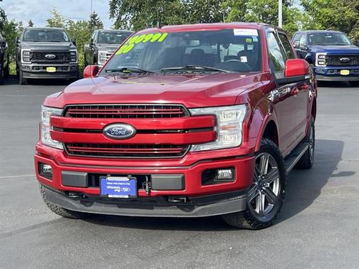 Rapid Red Metallic Tinted Clearcoat 2020 Ford F-150 Lariat