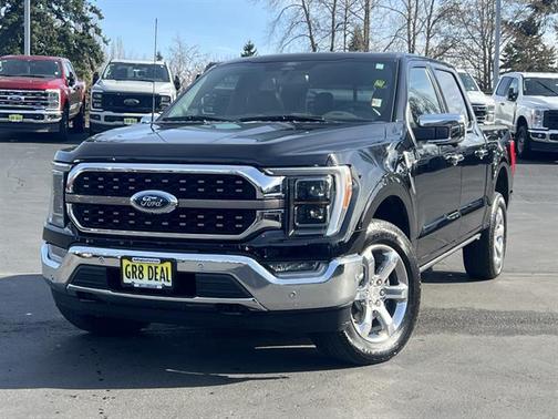 AGATE BLACK METALLIC 2022 Ford F-150 KING RANCH Truck
