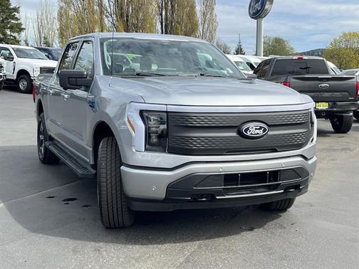 Iconic Silver 2025 Ford F-150 Lightning Flash