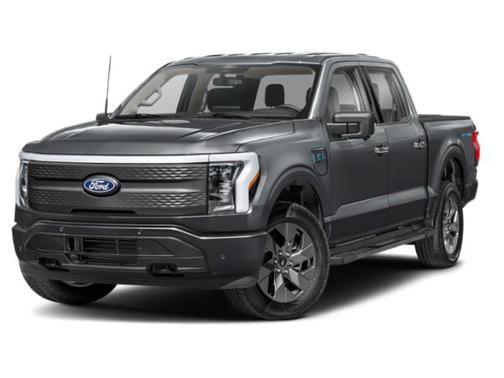Carbonized Gray 2025 Ford F-150 Lightning Flash