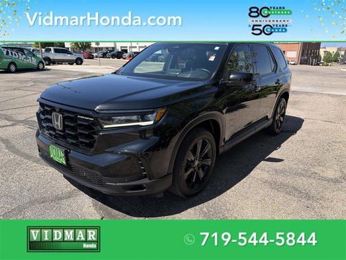 Crystal Black Pearl 2025 Honda Pilot