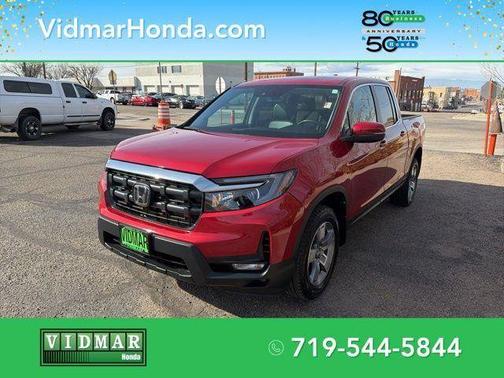 Radiant Red Metallic Ii 2025 Honda Ridgeline