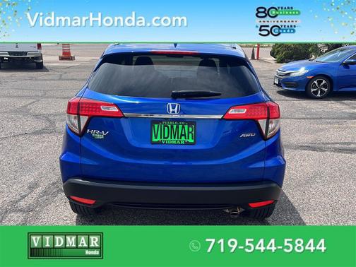 Aegean Blue Metallic 2022 Honda HR-V