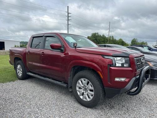 Cardinal Red Tricoat 2022 Nissan Frontier SV