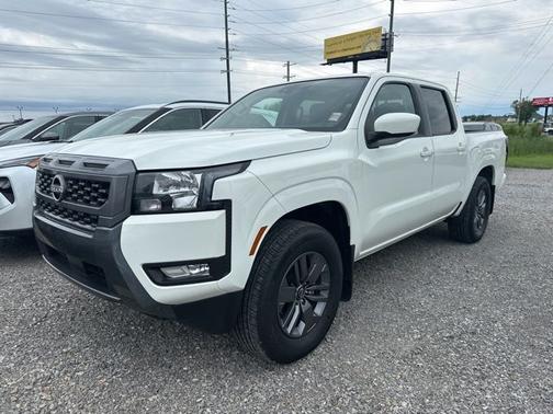 Glacier White 2025 Nissan Frontier SV