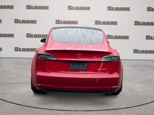 Red Multi-Coat 2022 Tesla Model 3 Long Range