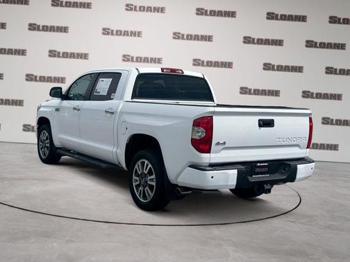 Super White 2019 Toyota Tundra Platinum