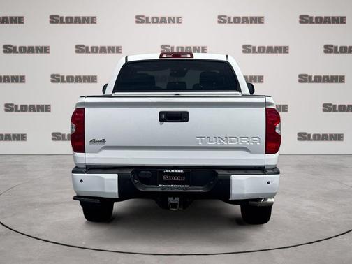 Super White 2019 Toyota Tundra Platinum
