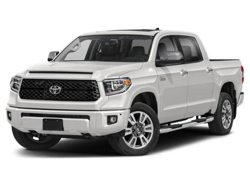 Super White 2019 Toyota Tundra Platinum
