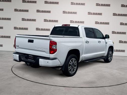 Super White 2019 Toyota Tundra Platinum