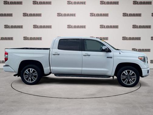 Super White 2019 Toyota Tundra Platinum
