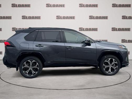 Magnetic Gray Metallic/Midnight Black Metallic 2023 Toyota RAV4 Prime XSE
