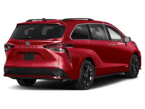 Ruby Flare Pearl 2021 Toyota Sienna XSE 7 Passenger