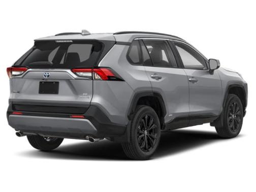 Silver Sky Metallic 2025 Toyota RAV4 Hybrid SE