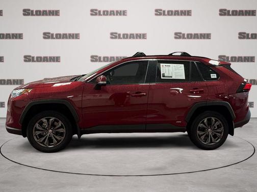 Ruby Flare Pearl 2024 Toyota RAV4 Hybrid XLE Premium