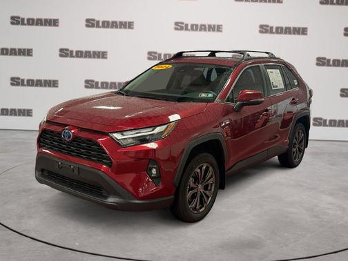 Ruby Flare Pearl 2024 Toyota RAV4 Hybrid XLE Premium