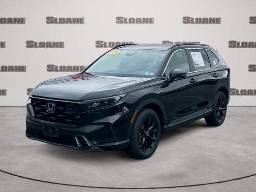 Crystal Black Pearl 2025 Honda CR-V Hybrid Sport AWD