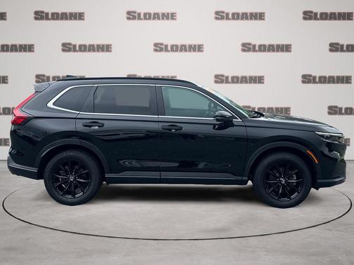 Crystal Black Pearl 2025 Honda CR-V Hybrid Sport AWD