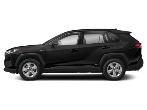 Midnight Black Metallic 2021 Toyota RAV4 Hybrid XLE