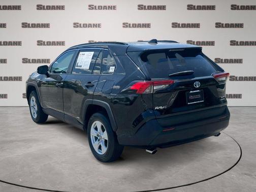 Midnight Black Metallic 2021 Toyota RAV4 Hybrid XLE