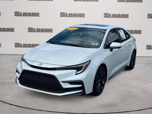 Wind Chill Pearl 2024 Toyota Corolla SE