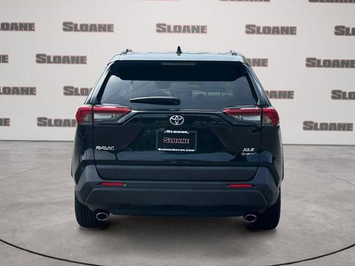 Midnight Black Metallic 2025 Toyota RAV4 Hybrid XLE