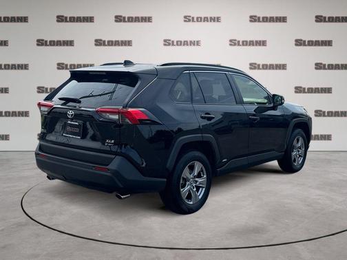Midnight Black Metallic 2025 Toyota RAV4 Hybrid XLE