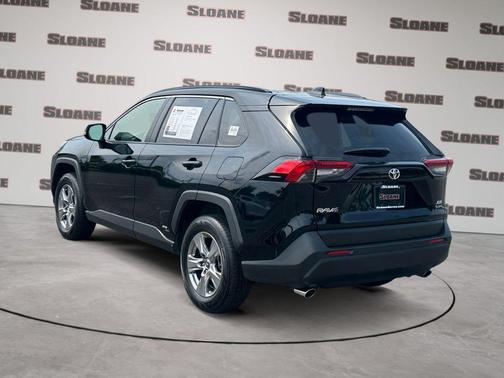 Midnight Black Metallic 2025 Toyota RAV4 Hybrid XLE