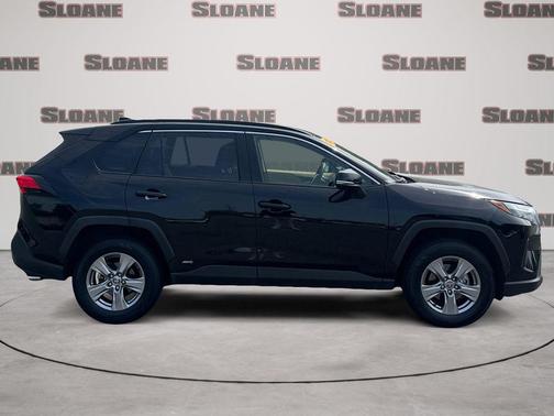 Midnight Black Metallic 2025 Toyota RAV4 Hybrid XLE