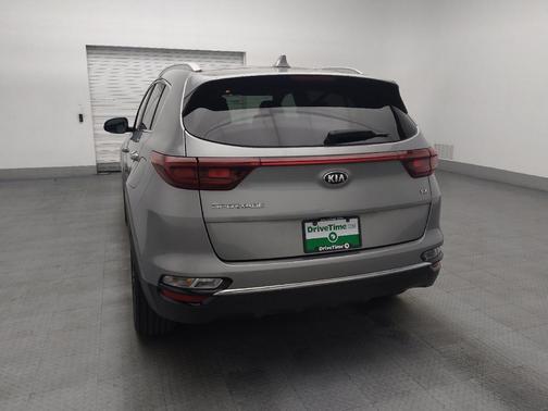 Steel Gray 2021 Kia Sportage EX