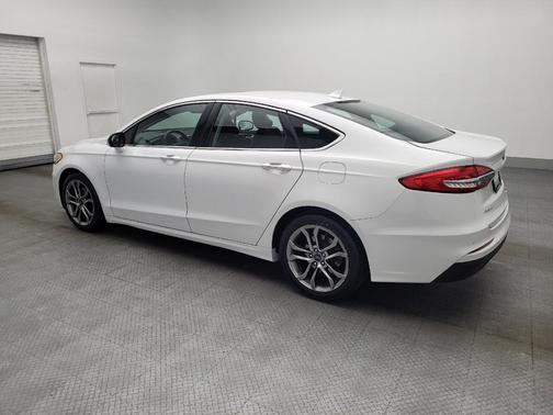 White 2019 Ford Fusion SEL