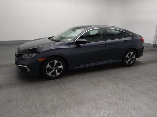 Blue 2020 Honda Civic LX