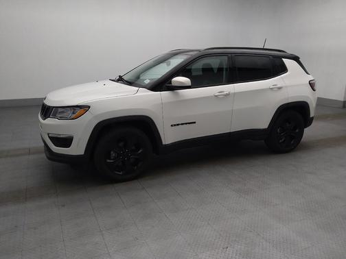 White Clearcoat 2021 Jeep Compass Latitude