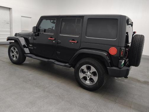Black Clearcoat 2017 Jeep Wrangler Unlimited Sahara