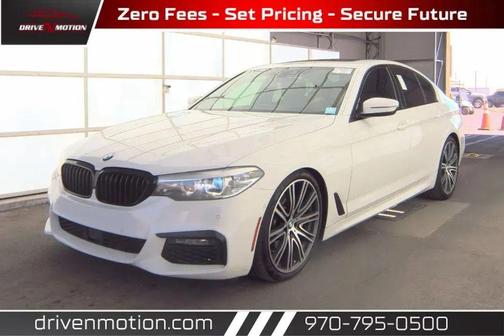 White 2019 BMW 540 xDrive