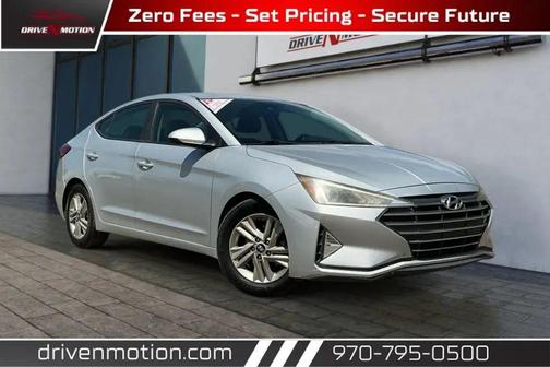 Symphony Silver 2019 Hyundai ELANTRA SEL