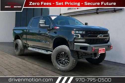 Black 2021 Chevrolet Silverado 1500 LT Trail Boss