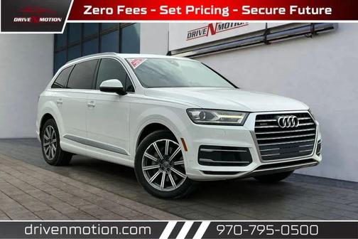 White 2018 Audi Q7 2.0T Premium Plus