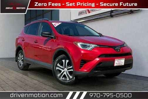 Barcelona Red Metallic 2017 Toyota RAV4 LE