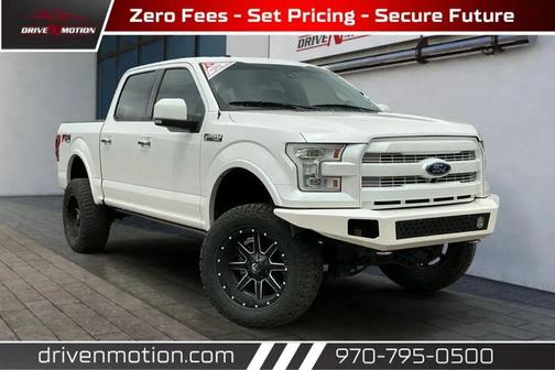 White Gold 2017 Ford F-150 Lariat