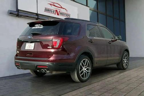 Burgundy Velvet Metallic Tinted Clearcoat 2018 Ford Explorer Sport
