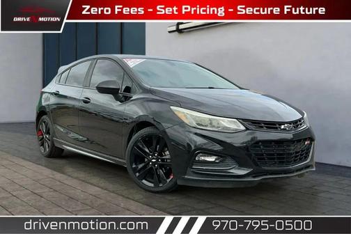 Black 2018 Chevrolet Cruze LT