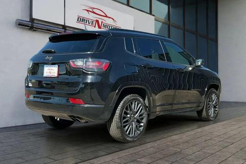 Diamond Black Crystal Pearlcoat 2022 Jeep Compass High Altitude