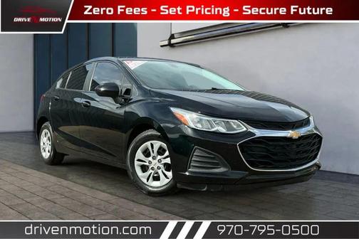 Black 2019 Chevrolet Cruze LS
