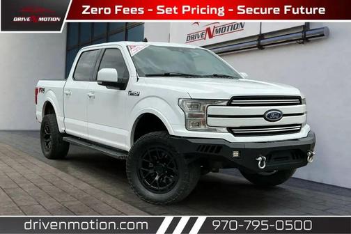Oxford White 2019 Ford F-150 Lariat