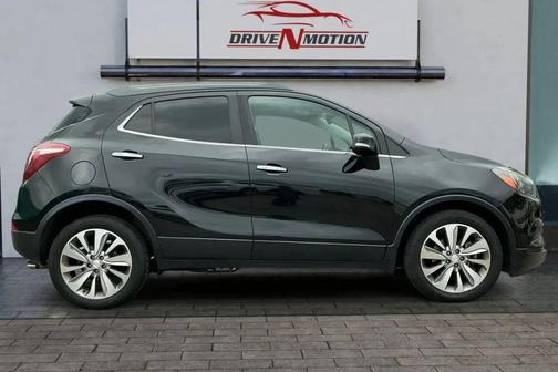 Black Cherry Metallic 2017 Buick Encore Preferred