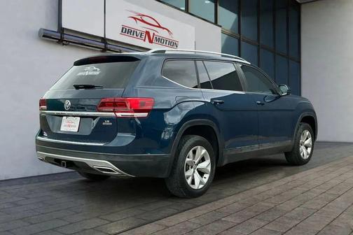 Blue 2019 Volkswagen Atlas 3.6L S