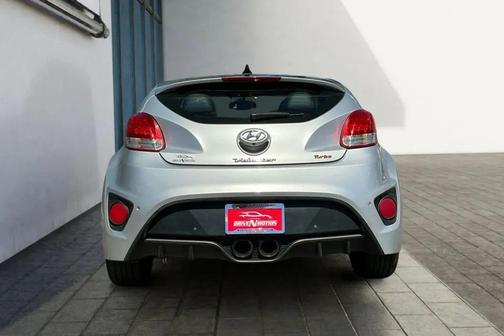 Ironman Silver Metallic 2015 Hyundai Veloster Turbo